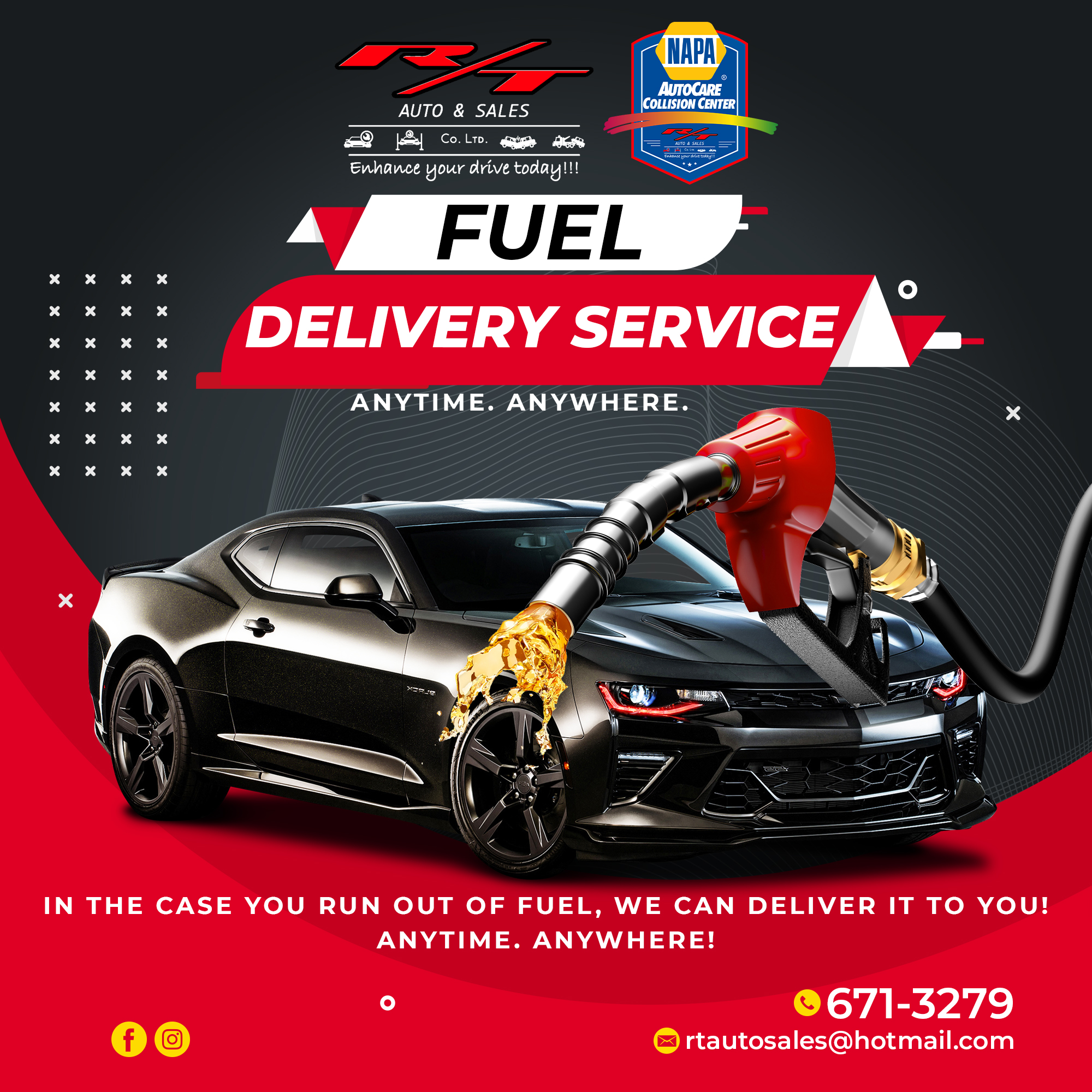 Fuel Delivery RT Auto & Sales Co. Ltd.
